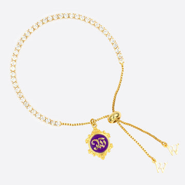 WYN Vintage Design Color Bracelet - Self Love - Lilac