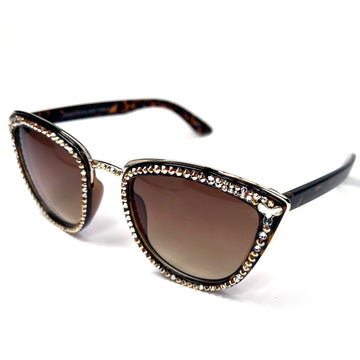 Jimmy Crystal New York crystal handmade limited edition fashion sunglasses