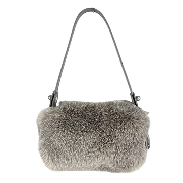 Marco Masi Milano Fashion Classic Plush Sugar Cube Side Handbag