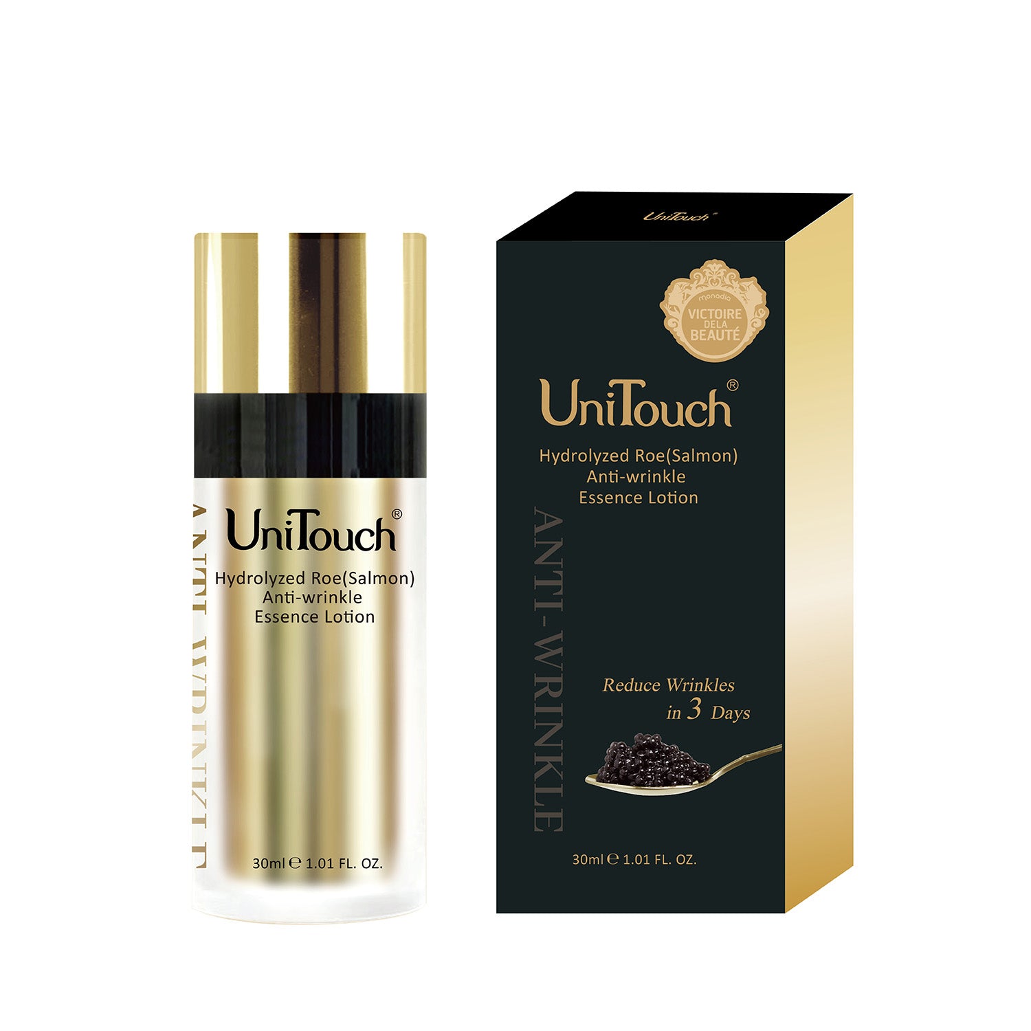 Unitouch Logo 【Unitouch】 優莉緹魚子抗皺撫紋精華乳 | WYN