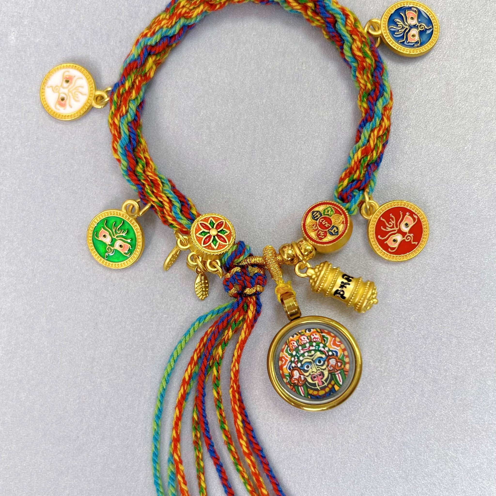 西藏拉薩招財文物-扎基拉姆純能量水晶手繩（預購）